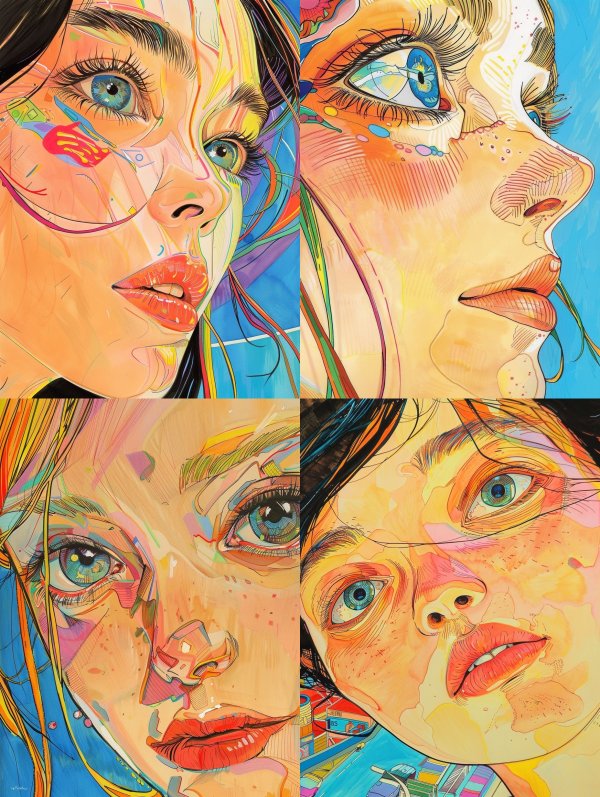 Prismatic Visions of a Modern Muse