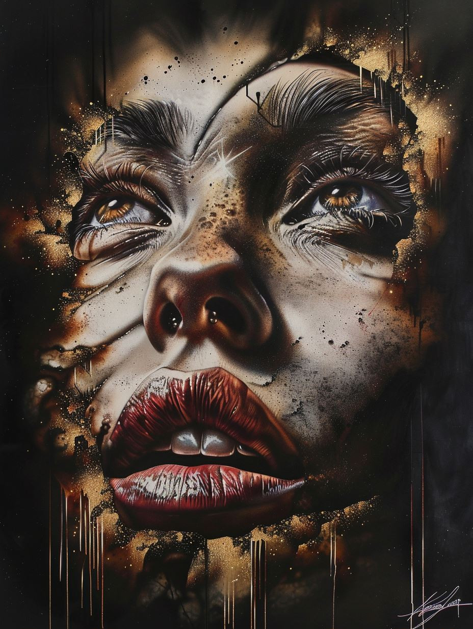 Mystic Gazes: A Study of Ethereal Beauty - Image 2