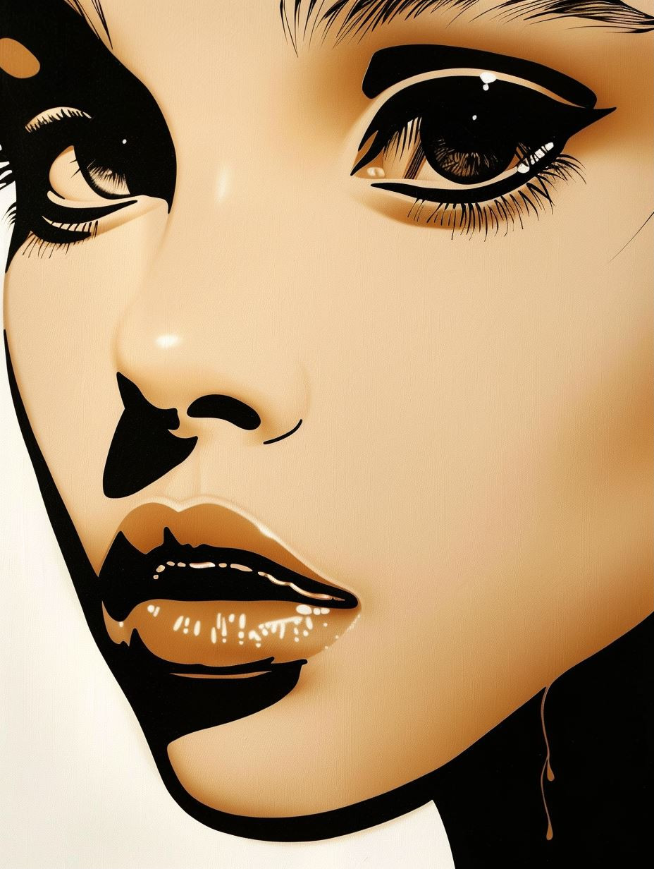 Gilded Noir Elegance - Image 1