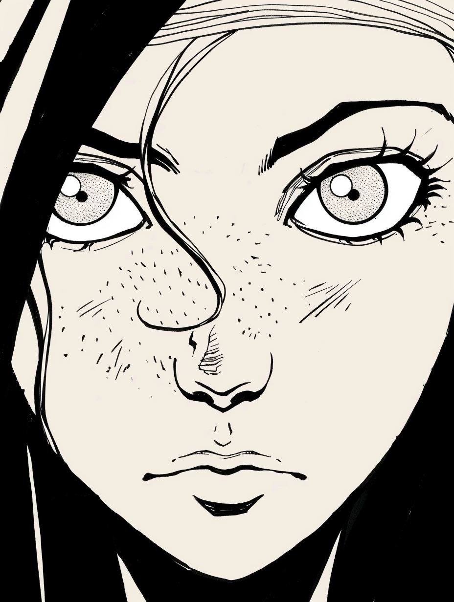 Bold Ink Manga Portrait Studies - Image 2