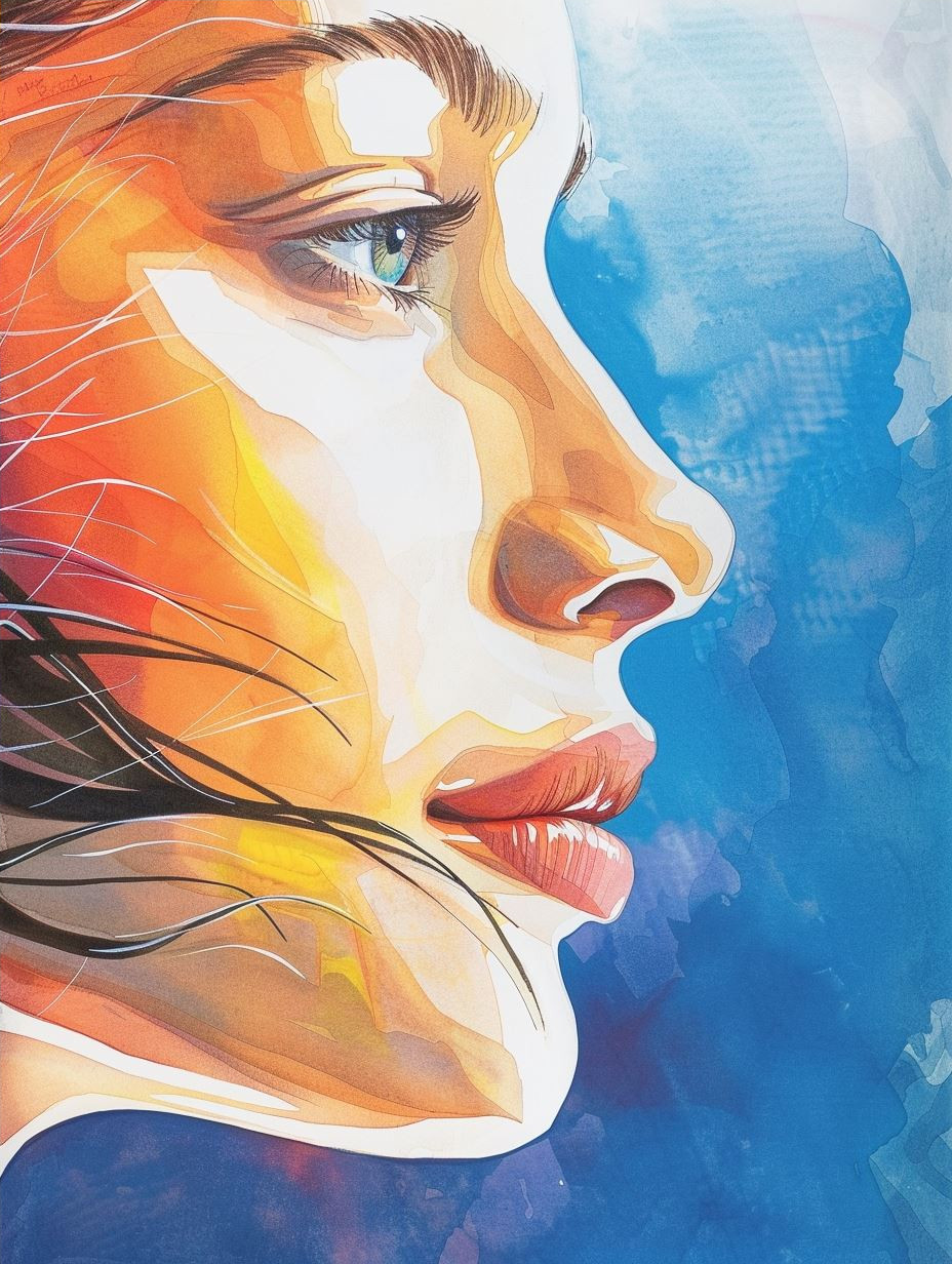 Ethereal Portraits in Fluid Color - Image 4