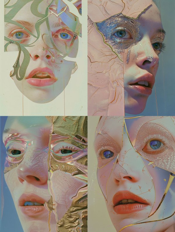 Fragmented Visions of Digital Beauty