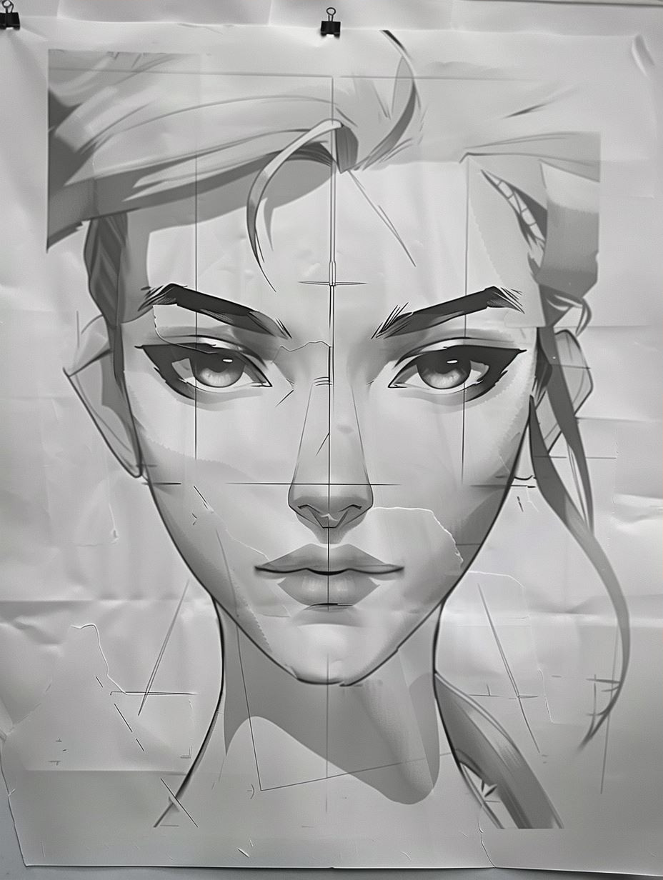 Digital Portraiture Art Study - Image 3