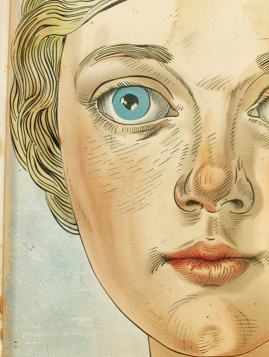 Four Perspectives of a Blue-Eyed Muse - Image 4