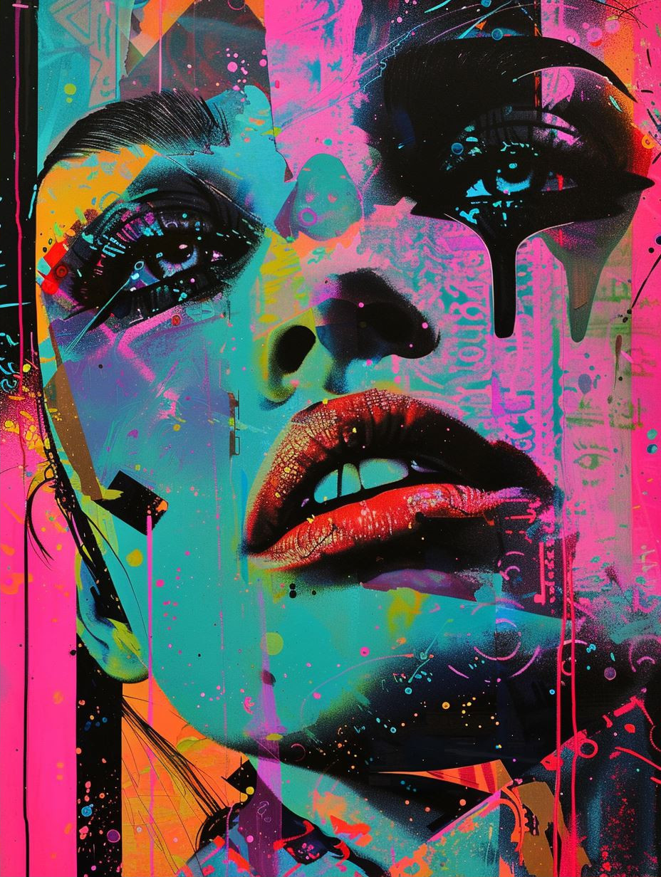 Neon Visions: A Pop Art Quartet - Image 2