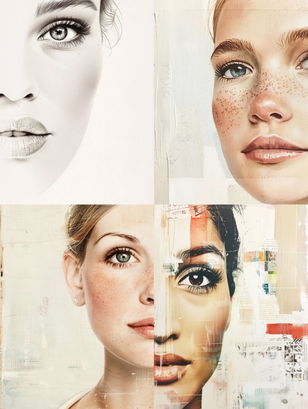 Fragments of Feminine Beauty