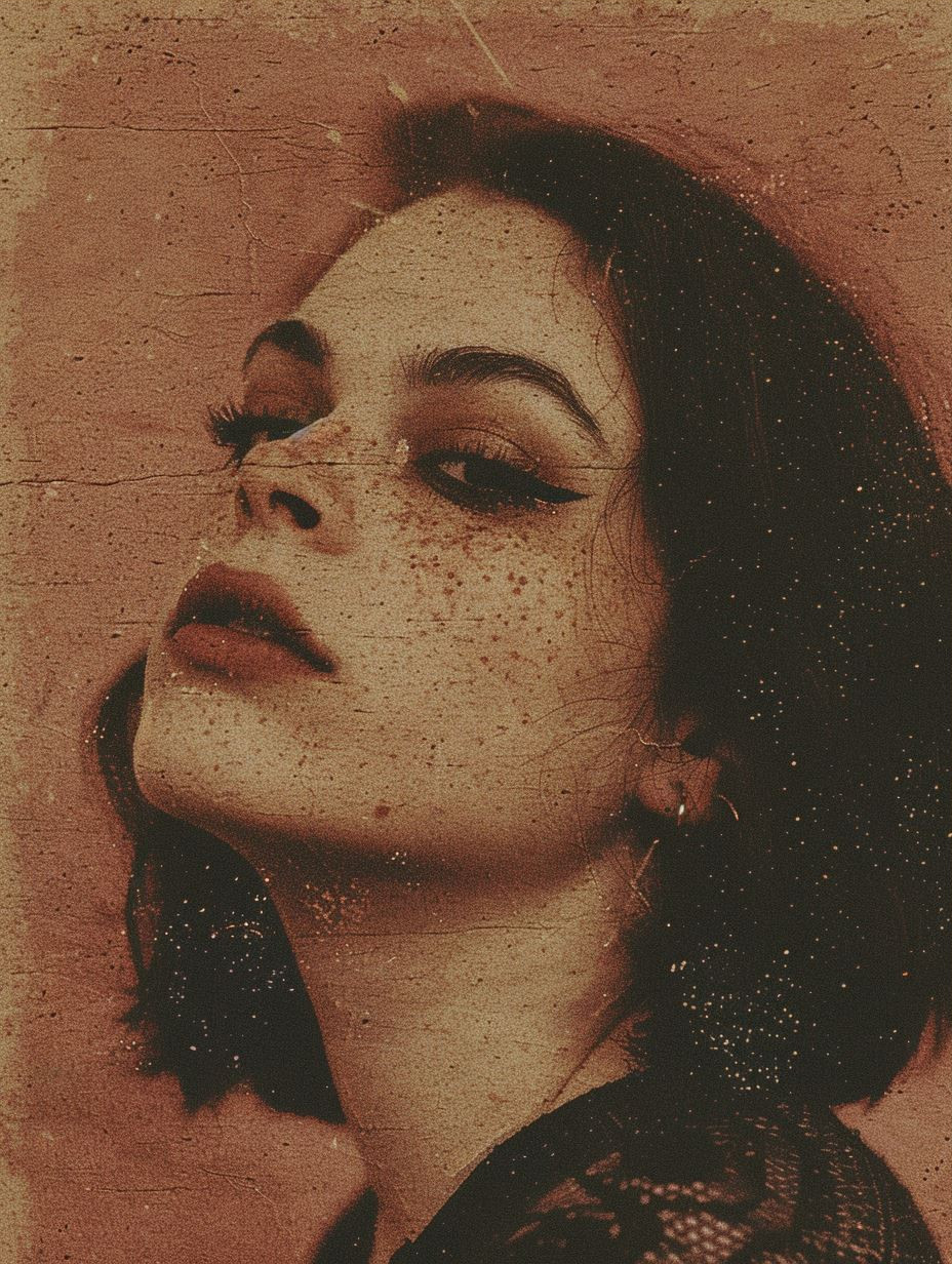 Vintage Portraits in Mixed Media Collage - Image 3