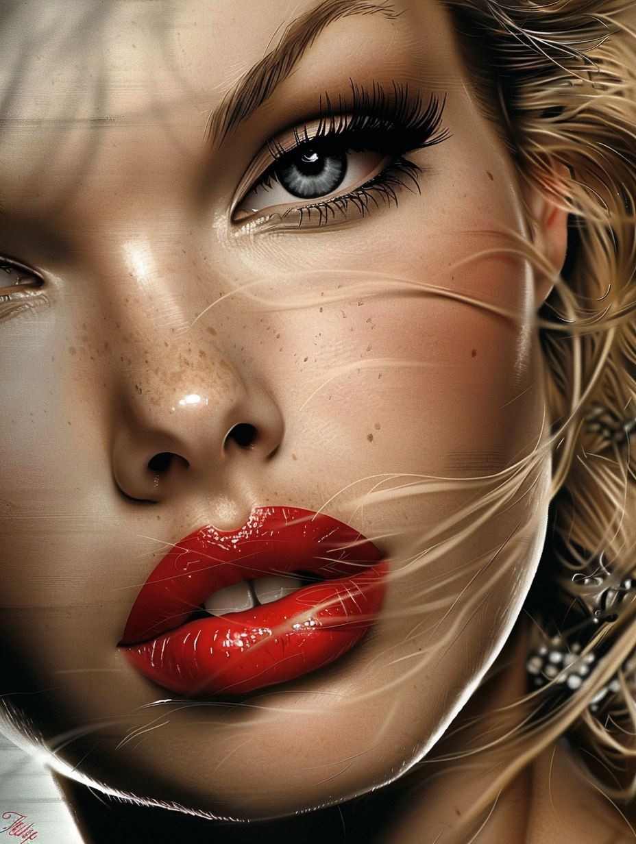 Gritty Glamour Portrait - Image 2