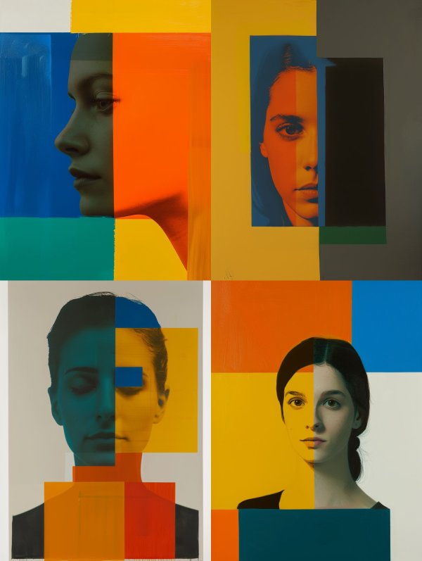 Fragmented Identities in Color