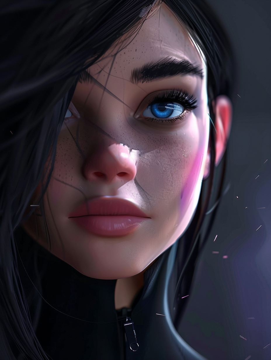 Digital Visions of Modern Portraits - Image 1