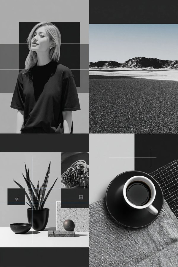 Monochrome Urban Elegance