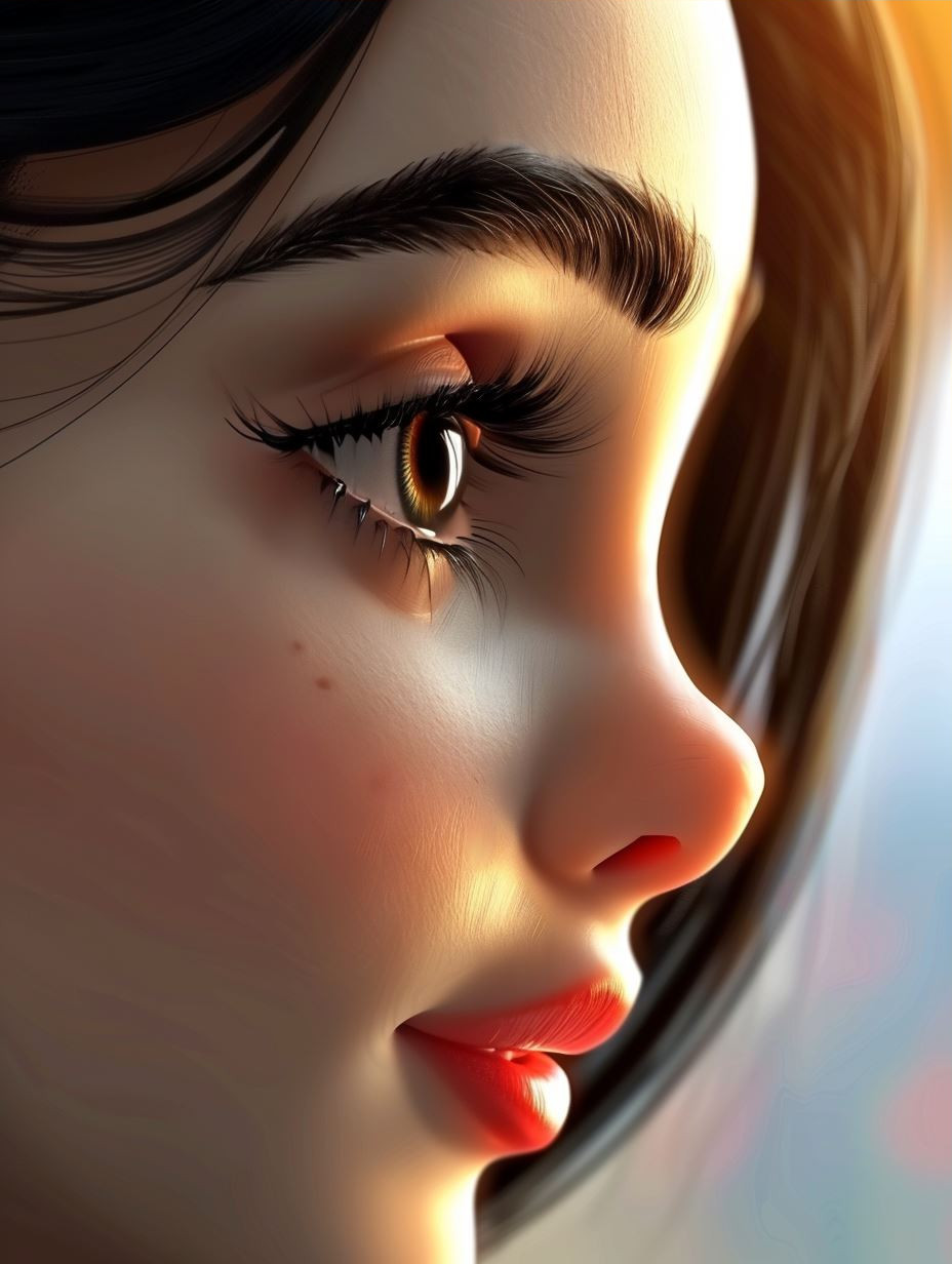 Ethereal Portraits of Digital Beauty - Image 3