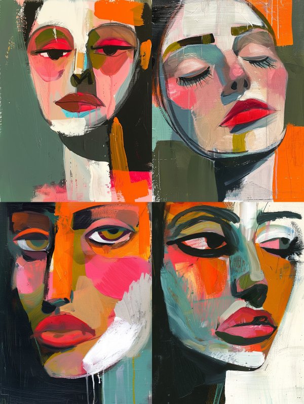 Fragmented Faces of Emotion