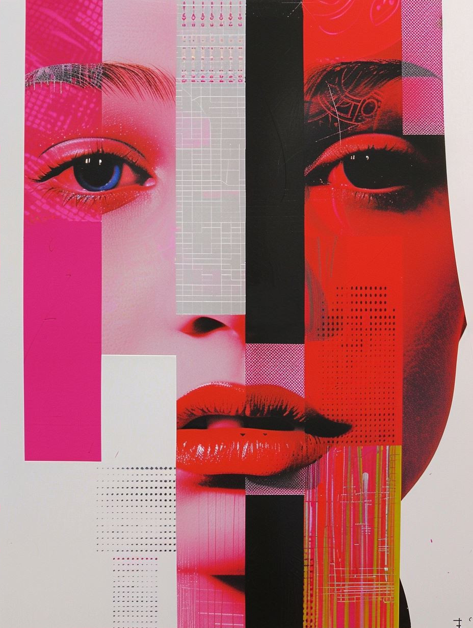 Pop Art Polka Portrait - Image 2