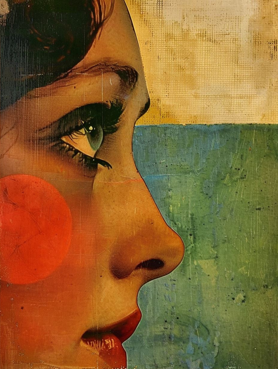 Fragmented Gaze of Cracked Oil - Image 2