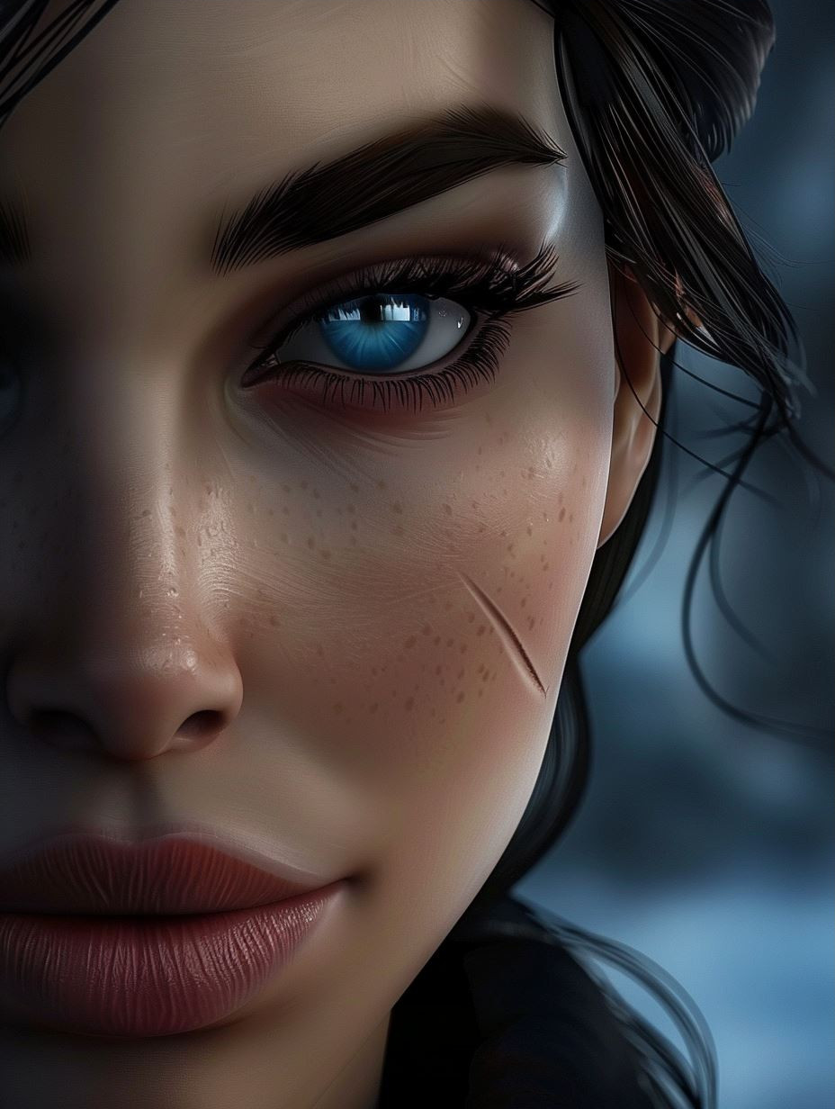 Diverse Digital Portraits of Ethereal Women - Image 3