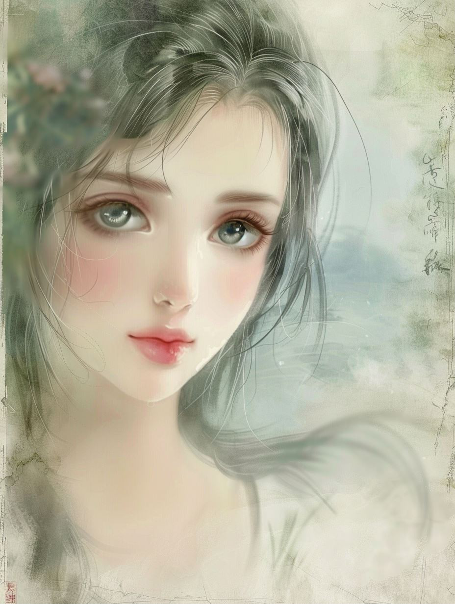Ethereal Whispers of a Digital Muse - Image 1