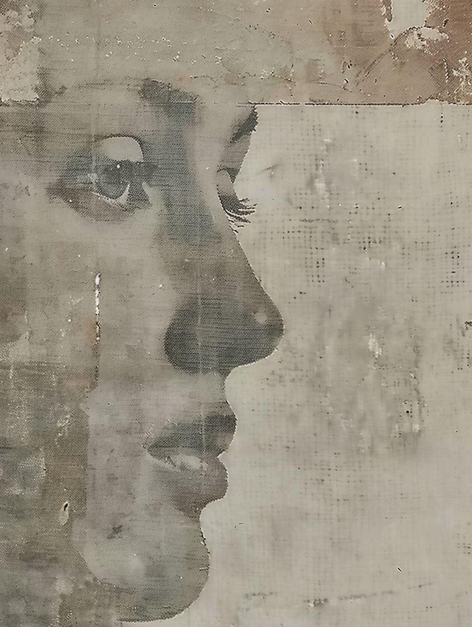 Weathered Echoes of a Face