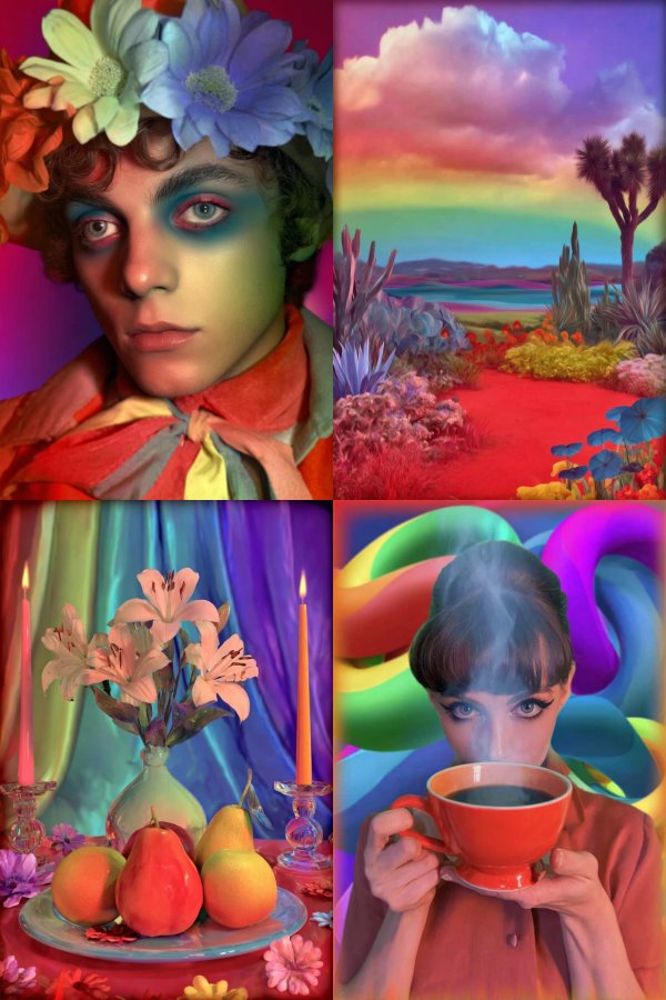 Psychedelic Dreams in Vivid Color