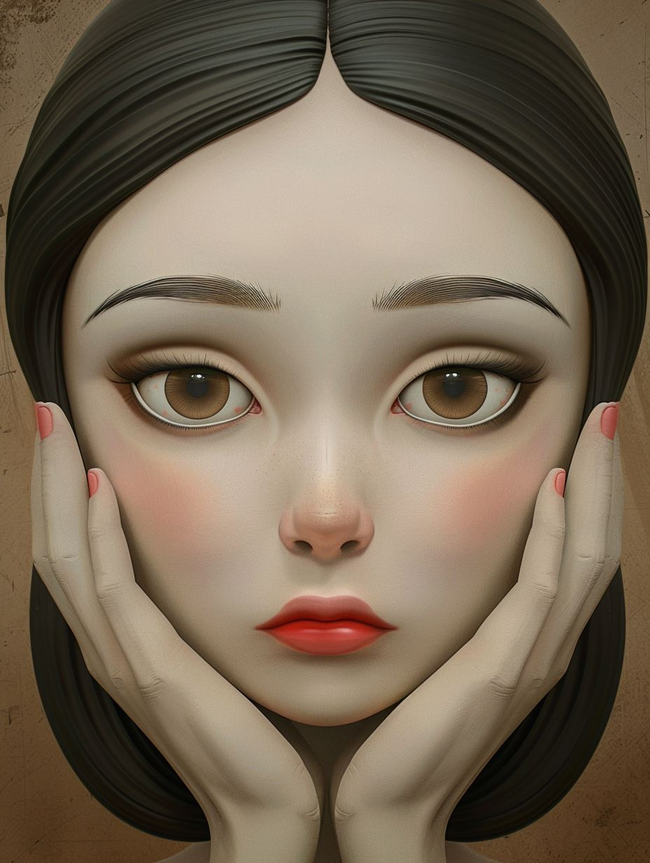 Ethereal Porcelain Doll Portraits - Image 4