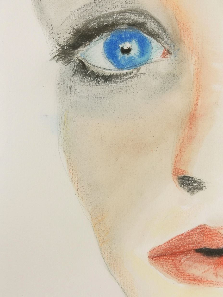 Azure Gazes: A Study of Blue Eyes - Image 2