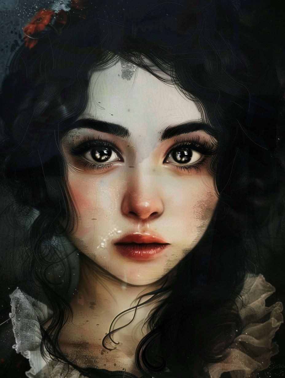 Melancholic Ethereal Portrait Studies - Image 3