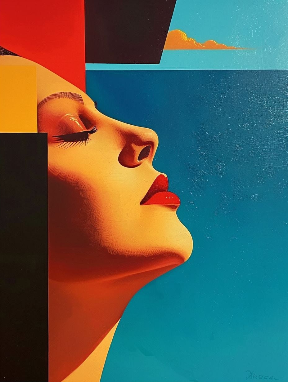 Surrealist Gaze of Ocean Dreams - Image 2