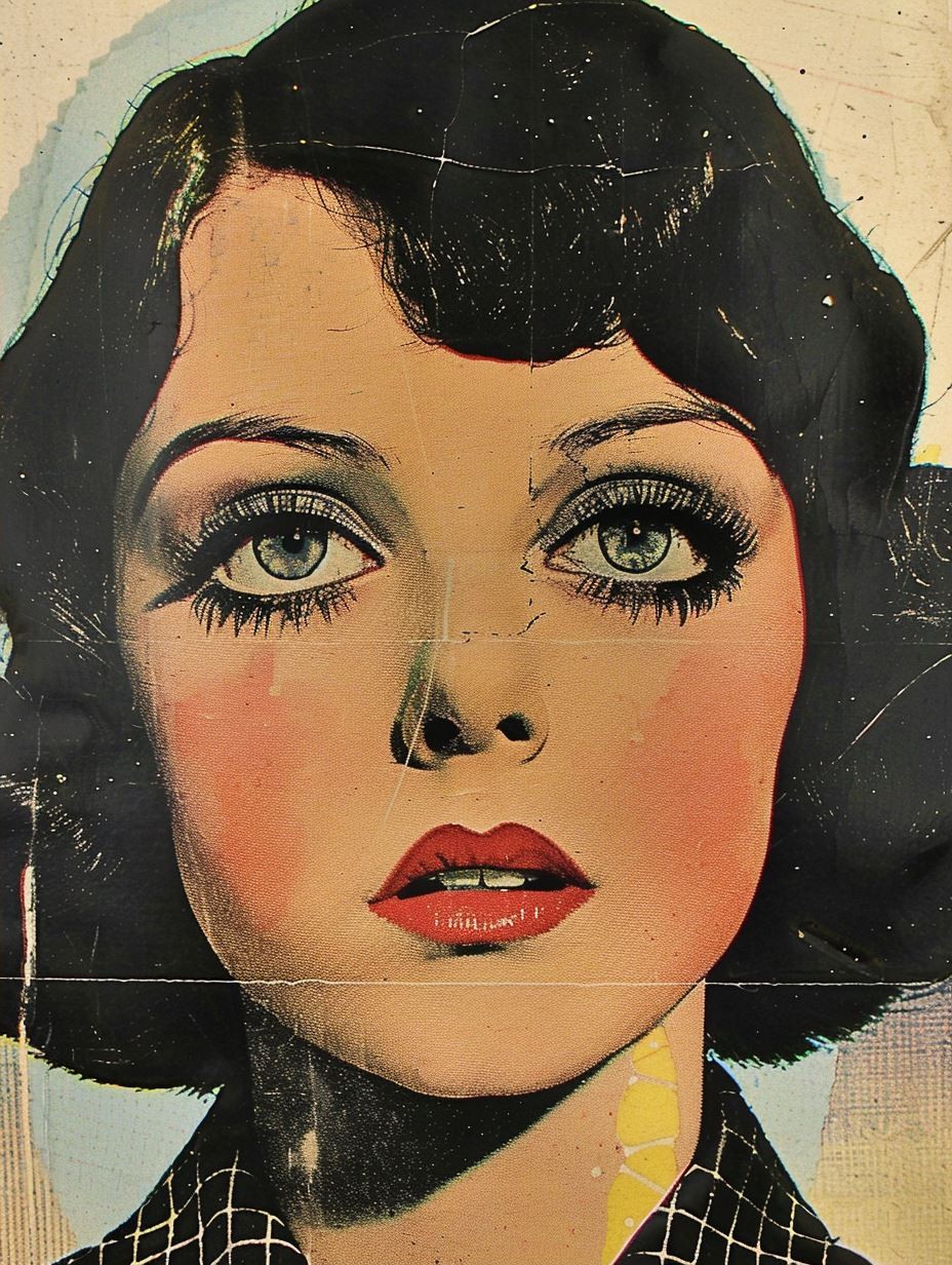 Vintage Collage Glamour - Image 2
