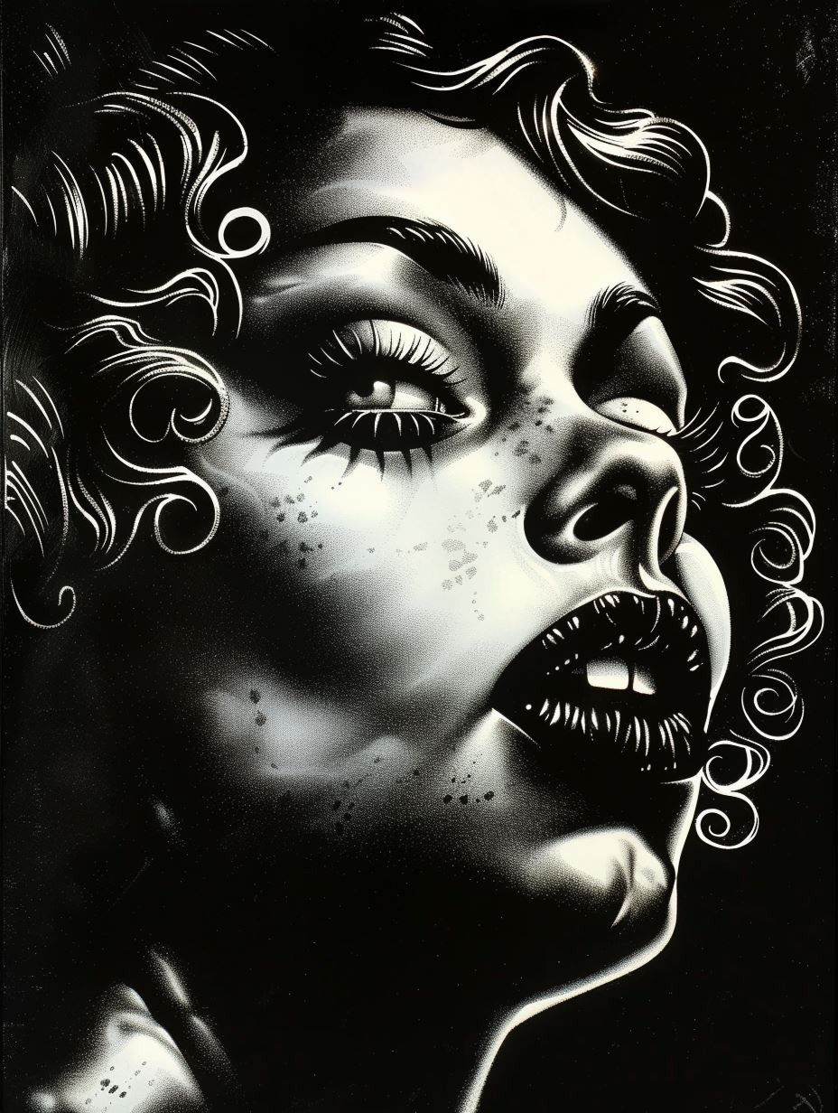 Shadows of a Noir Muse - Image 1