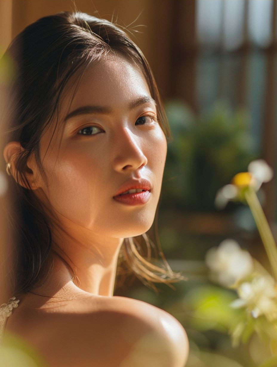 Golden Hour Glow: Ethereal Beauty Portraits - Image 3