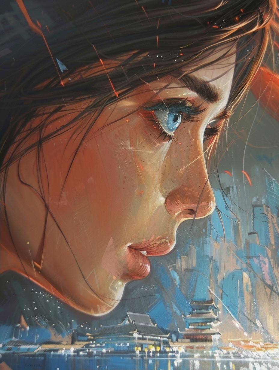 Cinematic Digital Portraiture Study - Image 2