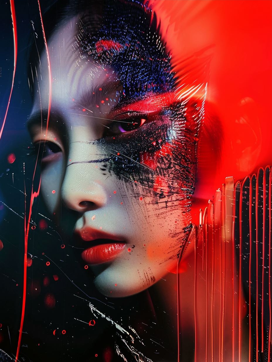 Crimson Shards of Digital Soul - Image 3