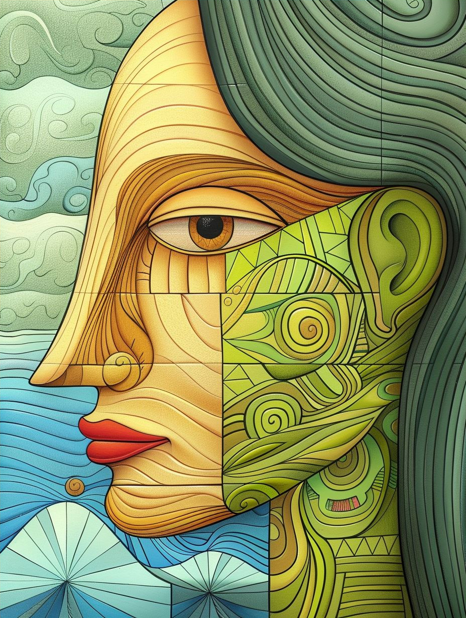 Ancient Stone Colossus Gaze - Image 4