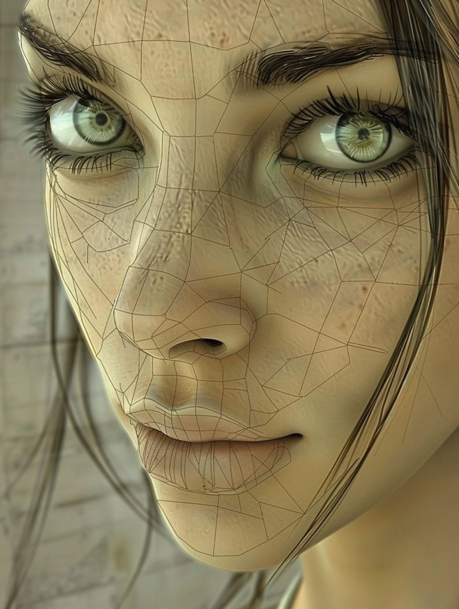 Midjourney SREF style reference preview — artistic portrait with mood and lighting