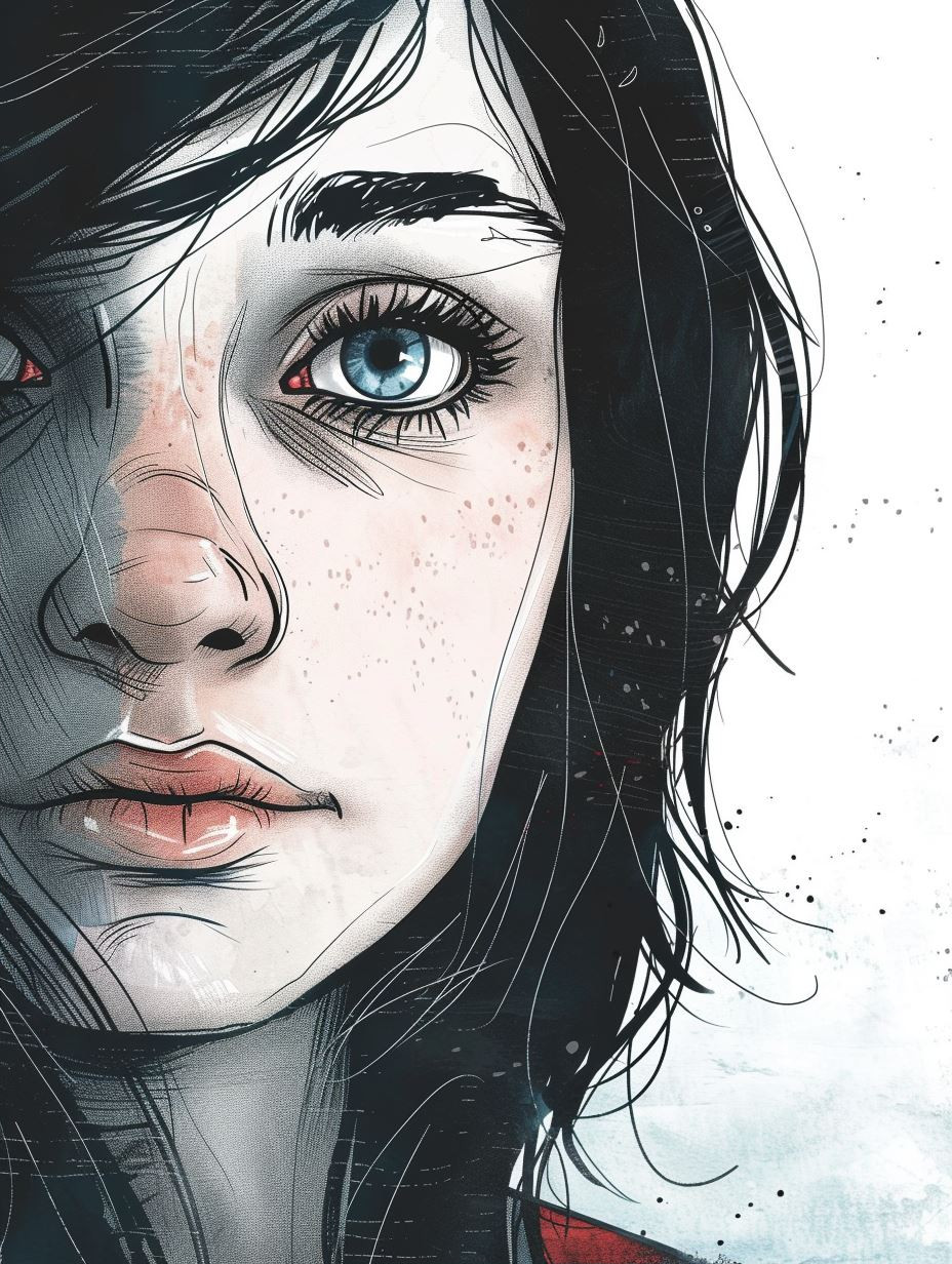 Ethereal Gaze: A Study in Digital Portraits - Image 2