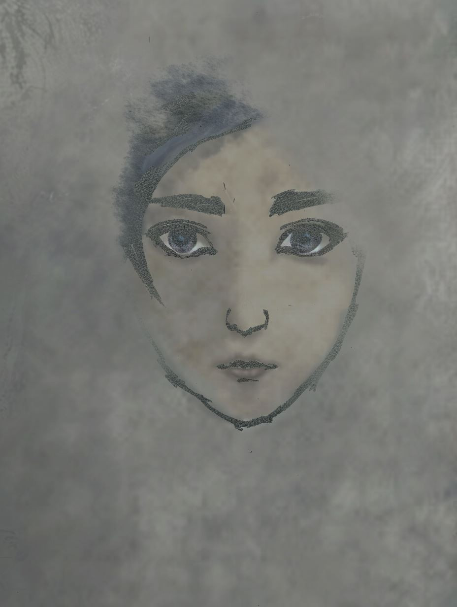 Whispers of a Somber Gaze - Image 1