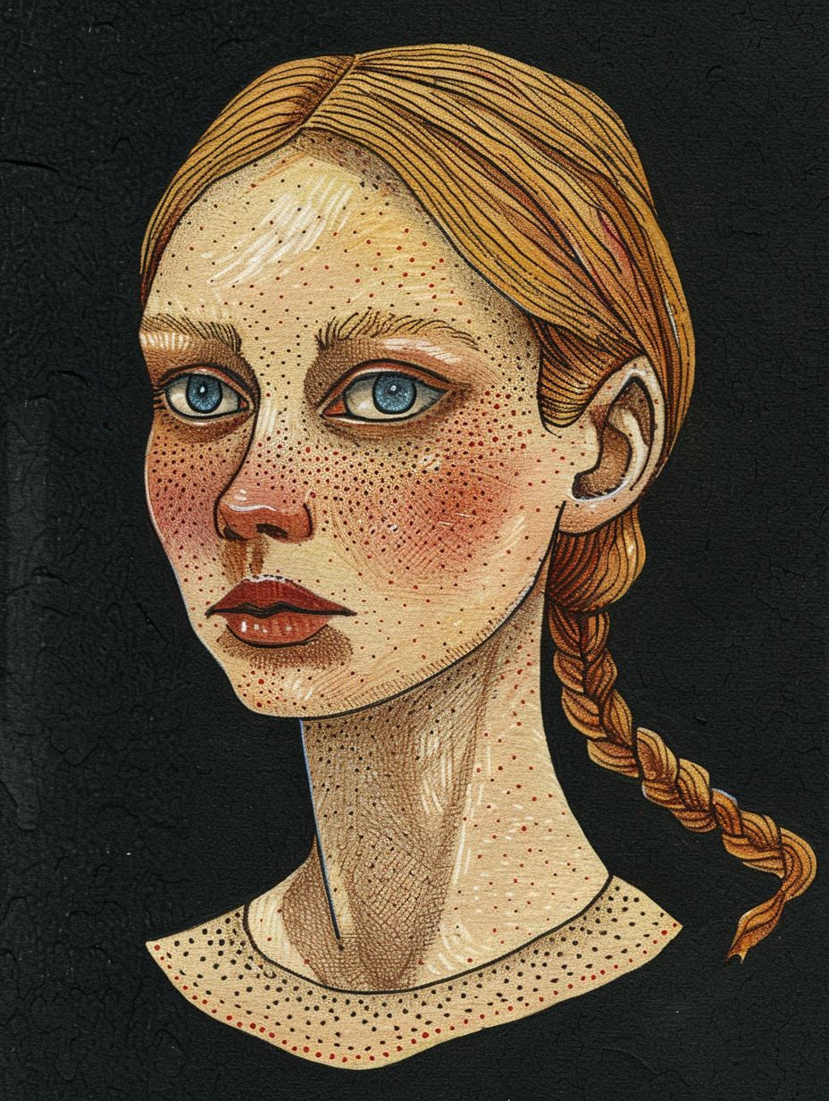Ethereal Textured Portrait Studies - Image 2