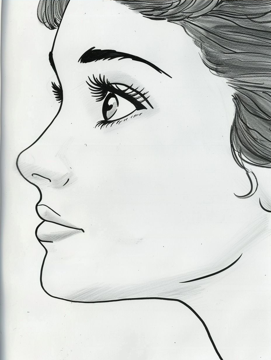 Artistic Evolution of a Portrait - Image 3