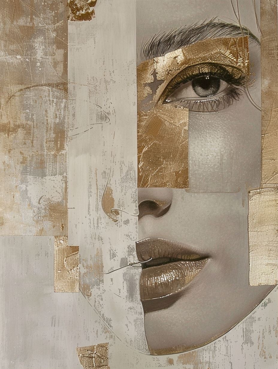 Gilded Fragments of a Muse