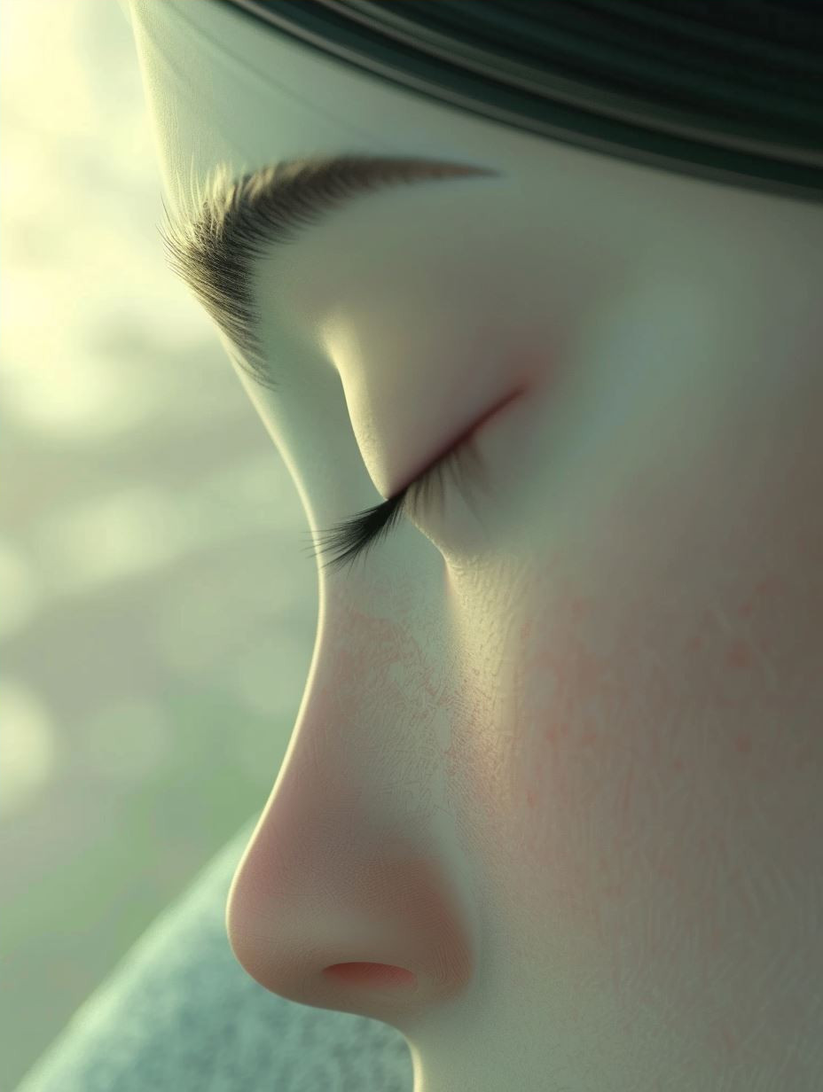 Ethereal Serenity in Soft Light - Image 4