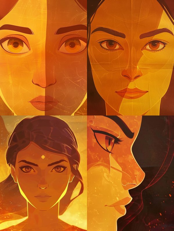 Golden Gazes of the Sun
