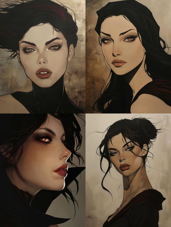 Dark Elegance: Four Visions of Mystery