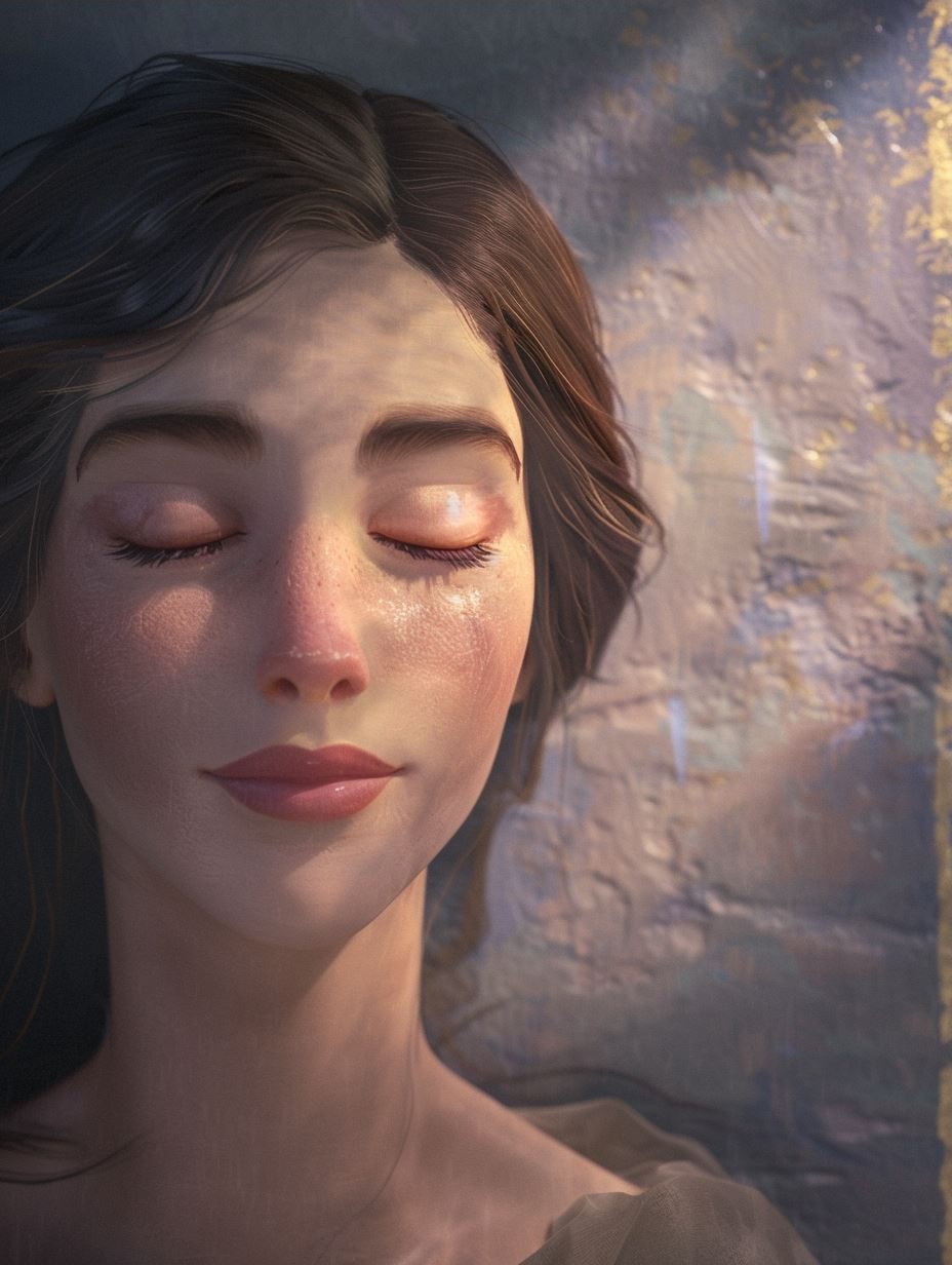 Serene Whispers of a Dreamy Soul - Image 3