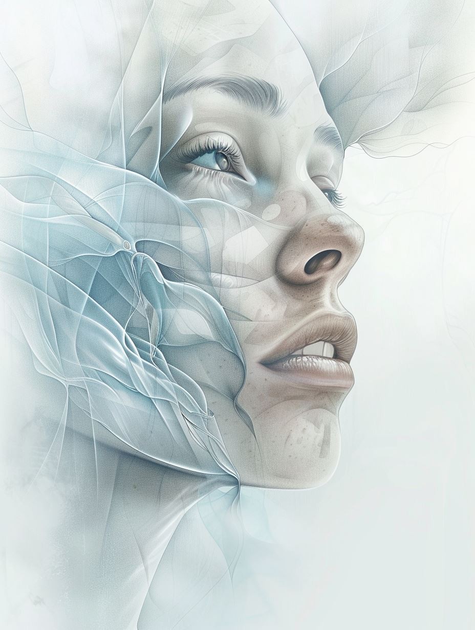 Fragile Glass Veil Portrait - Image 4