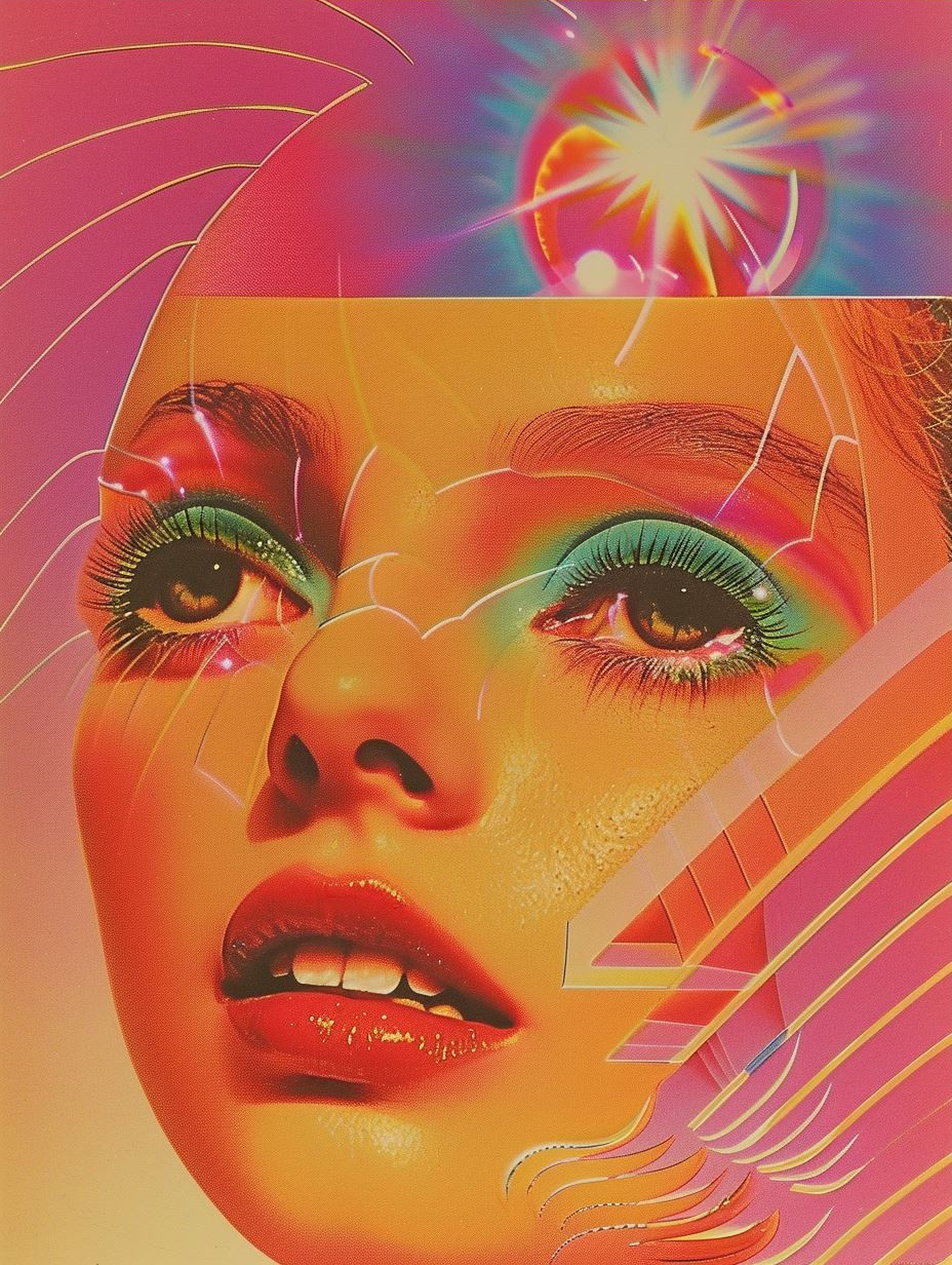 Cosmic Prism Portrait Study - Image 3