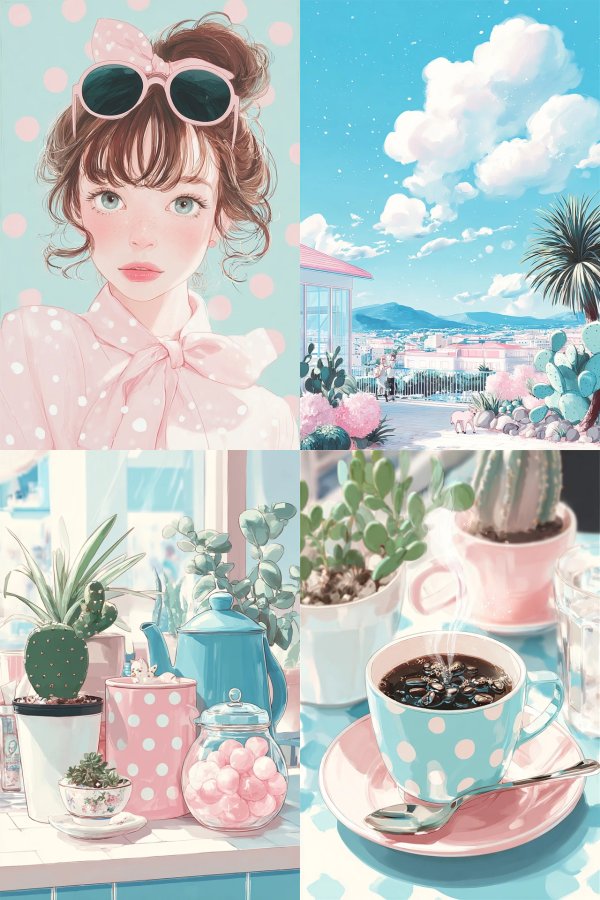 Pastel Polka Dot Dream