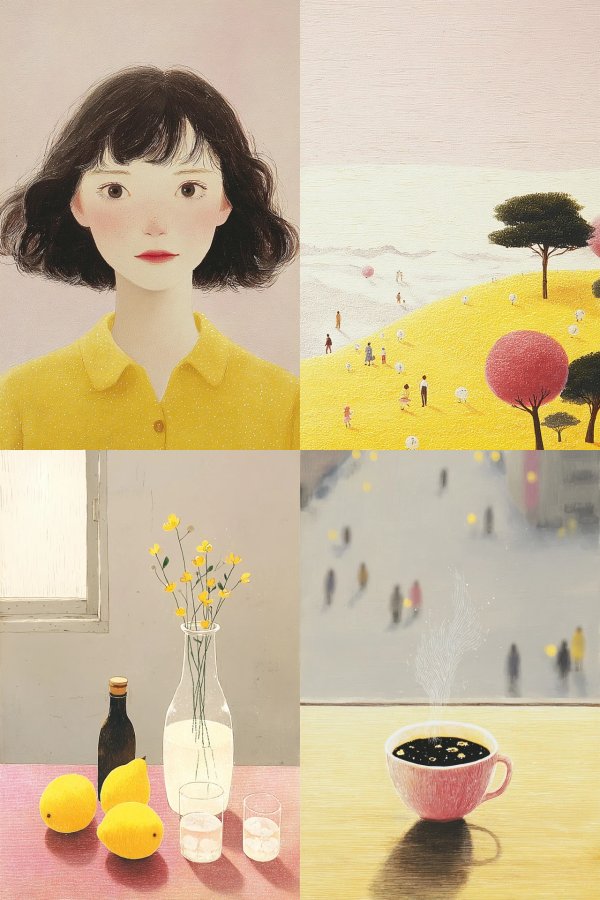 Whimsical Moments of Quiet Reflection