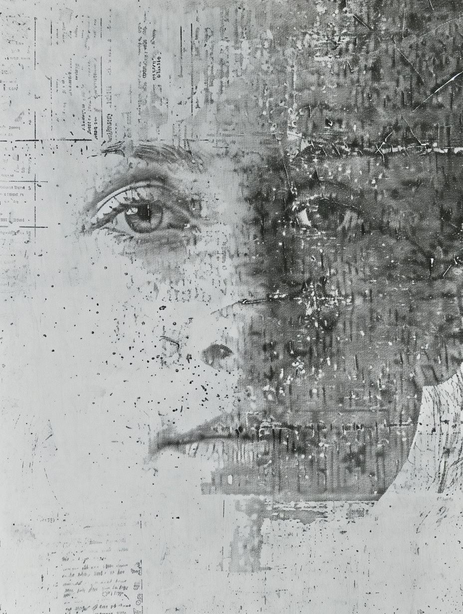 Detailed Freckled Portraits in Graphite - Image 4