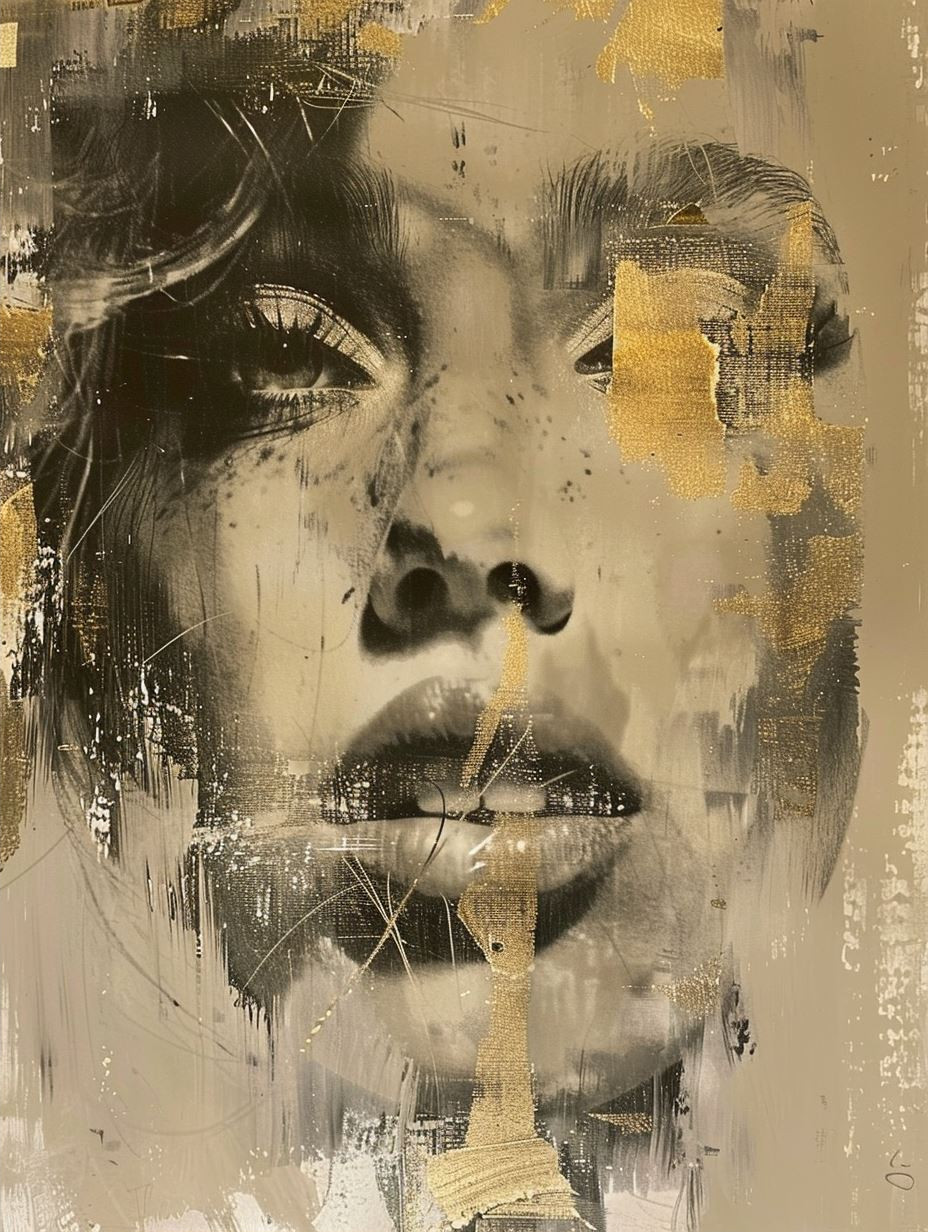 Gilded Fragments of a Portrait - Image 2