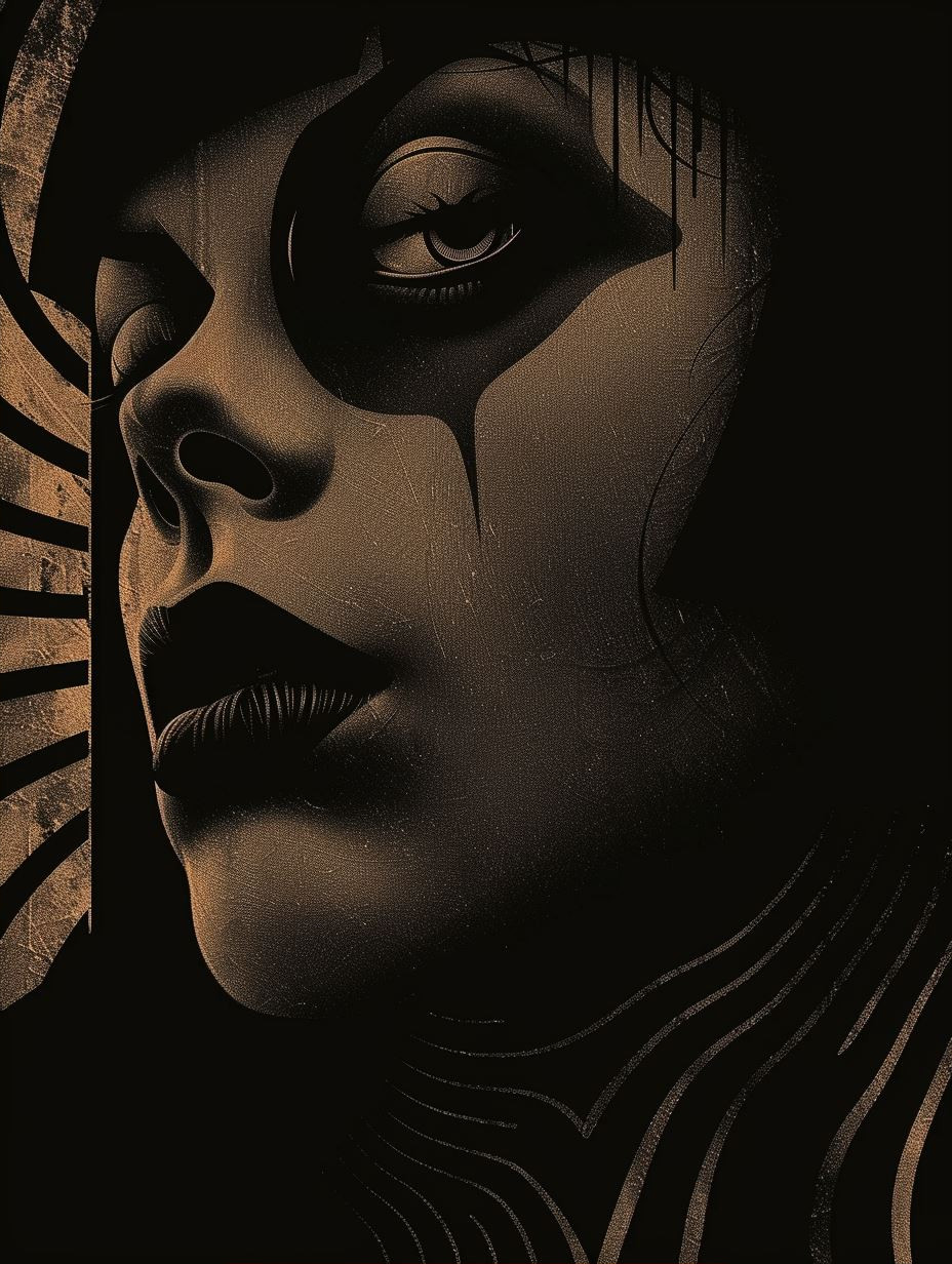 Dark Surrealist Portrait Studies - Image 2